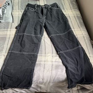 Black Wide Leg Jeans